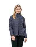 Jack Wolfskin Damen LAPAWA INS JKT W Jacket, Graphite, 38