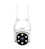 Sricam Mini 1080P 2.4G WiFi Home Surveillance PTZ IP Kamera, Humanoid...