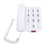 OVAQUIXI Großes Heimtelefon für ältere Menschen, Schnurgebundenes...
