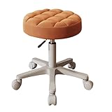 Verstellbare runde Stühle, Friseurstuhl, mit Rollen, drehbarer...