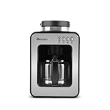 Karaca GRINDMAESTRO Filter-Kaffeemaschine mit Eingebaute Kaffeemühle,...