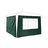 Relaxdays Pavillon-Seitenteile 2-er Set für 3 x 3 m Pavillons Seitenwand...