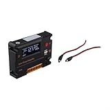 Honseadek 12 V Batterie, Solarladungsanzeige, Garten, 20 A, Heim-Controller...