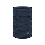 Buff Merino Lightweight Multifunktionstuch Solid Night Blue Unisex...