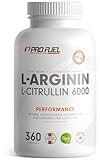 L-Arginin + L-Citrullin-Malat Kapseln 360x - optimal hochdosiert mit 6000...