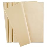 VGOODALL 75 Blatt Kraft Seidenpapier, 50cm x 35cm Tissue Papier Bulk Braun...