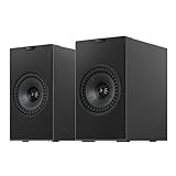KEF Kabellose HiFi-Regallautsprecher Coda W, Dark Titanium | Bluetooth 5.4...