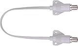 DUR-line® Profi Fensterdurchführung XL - 34cm Kabellänge - Minimale...