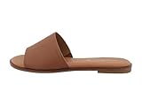 Tom Tailor Damen 5390390023 Slipper, Camel, 39 EU