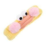 SWOOMEY Kawaii Makeup Haarband mit Großen Augen Elastisches Stirnband für...