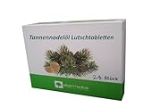 Tannennadelöl Lutschtabletten, 24 St. bei Erkältung, Halsschmerzen,...