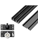 Schiebetürschienen-Kit – Drei-Schienen-Aluminium-System für...