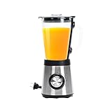 Ribelli Standmixer mit 1,5 Liter Glasbehälter 500 watt, Blender...