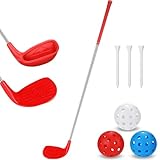 Realspring Golf Game Club Set 91,4 cm Schläger mit übergroßen Köpfen...