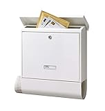 BURG-WÄCHTER Briefkasten mit Zeitungsfach und Namensschild, Verzinkter...