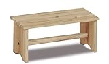 King Collection King Home S1513042 Fußstütze aus Holz, 35 x 17,5 x 15,5...