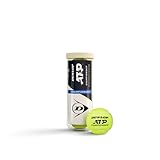 DUNLOP Tennisball ATP Championship - für Sand, Hartplatz und Rasen (3...