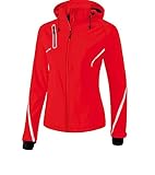 Erima Damen Softshelljacke Function, Rot/Weiß, 38