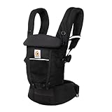 Ergobaby Adapt Babytrage für Neugeborene ab Geburt, 3-Positionen SoftFlex...