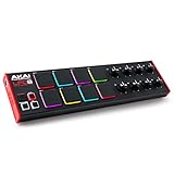 AKAI Professional LPD8 – USB MIDI Controller mit 8 responsiven MPC Drum...