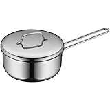 WMF Mini Stielkasserolle 16cm, klein, Metalldeckel, kleiner Topf Induktion...