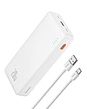 Baseus Powerbank 20000mAh 20W PD QC3.0 Schnellladung Externer Akku USB C...