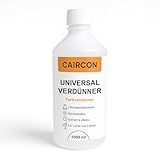 CAIRCON Universal Verdünner 1L – Farbverdünner & Lackverdünner...