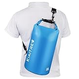 Kiaitre Dry Bag, wasserdichte Tasche mit Schultergurt, 5L 10L 20L Roll Top...