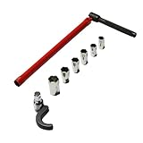VERLEGEHILFEN Standhahnmutterschlüssel Set 13 mm, Kralle SW 36 + Einsätze...