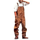pxjsdwe arbeitslatzhose herren, Arbeitshosen Männer Sommer Leicht Latzhose...
