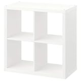 Ikea Kallax Regal, Bücherregal, Wandregal, Raumteiler in weiß (77 x 77...