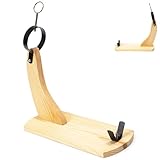 Schinkenhalter aus Holz – Gestell zum Schnitzen, stabiles Küchenwerkzeug...