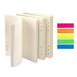 Gepunktete Lose Blatt Nachfüllungen,A5 Papier Gepunktet,A5 Liniertes...