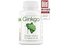 Ginkgo biloba Blattpulver 420mg | aus der Apotheke | 120 Kapseln...