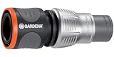 Gardena Premium Schlauchverbinder 19 mm (3/4 Zoll): Adapter für...