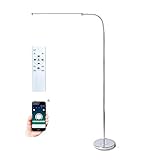 QJUZO LED Stehlampe Dimmbar Mit Fernbedienung, 12W Moderne Bürolampe...