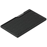GIRXZYBX 41,5 x 23,5 CM Wendeplatte Gusseisen Grillplatte für allen...