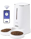 FUKUMARU Futterautomat Katze, 4L Katzenfutter Automat WiFi mit...