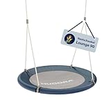 HUDORA Nestschaukel Lounge - Höhenverstellbare Hängeschaukel mit 90/110cm...