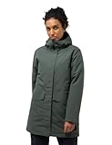 Jack Wolfskin Damen Tempelhof W Coat, Slate Green, M EU