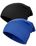 Kiiwah 2 Stück Kinder Slouch Beanie Mütze, Weiche Wintermützen für...