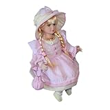 Baoblaze Porzellan-Puppe „Schöne Frau zum Anziehen“,...