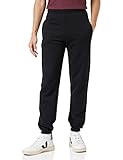 Fruit of the Loom Jogginghose Elast Bund S M L XL XXL L,Schwarz