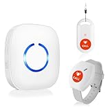 COTINSE Notrufknopf für Senioren, Notfallarmband mit 5 Lautstärkestufen &...