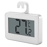 Keenso Großes LCD-Gefrierthermometer mit Verstellbarem Ständer -4 °F ~...