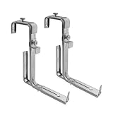 protanic Universal-Balkonkastenhalter aus Edelstahl, 2er-Set,...