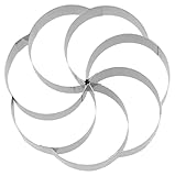 Birkmann, Ausstechform Kipferlkranz, 10 cm, Edelstahl, hochwertige...