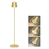 Coinmit LED kabellose Akku Stehlampe, 3000K-6000K dimmbare Stehleuchte,...