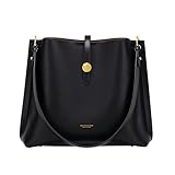 Cnolés Schultertasche Damen Rindleder Handtasche Crossbody Umhängetasche...