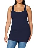 VERO MODA Damen Tank Top VMMaxi My Soft Long Basic Damentop 10185110 Black...